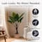 American Art Decor 4ft Artificial Rainbow Taro Tree in Cement Pot Faux Plant
